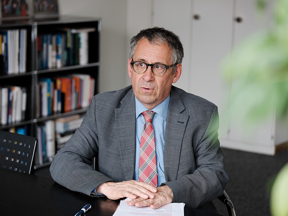 «Künftig sollen Studierende mehr Eigenverantwortung für ihre Bildungsreise an der ZHAW übernehmen können»: Rektor Jean-Marc Piveteau.